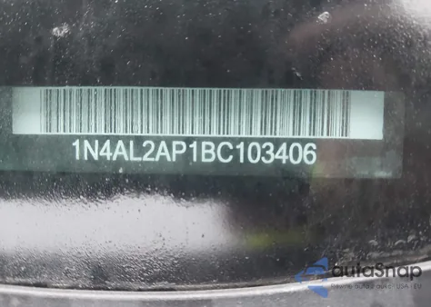 2011 Nissan Altima 2.5 S z USA, uszkodzony, nr VIN 1N4AL2AP1BC103406